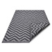 Kusový koberec Twin Supreme 105472 Palma Night Silver – na ven i na doma - 80x250 cm NORTHRUGS -