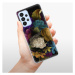 Odolné silikónové puzdro iSaprio - Dark Flowers - Samsung Galaxy A33 5G