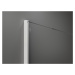 MEXEN/S - Kioto Sprchová zástena WALK-IN zaoblená 100 x 200, transparent 8 mm, biela 800-100-101