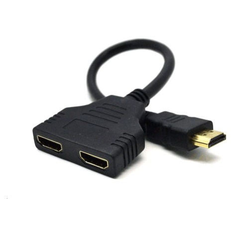 Dat přepínač  HDMI splitter, pasivní, kabel, 2 cesty