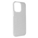 Silikónové puzdro na Apple iPhone 14 Pro Max Forcell Shining strieborné