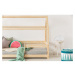Domčeková detská posteľ z borovicového dreva 90x200 cm Mila MB - Adeko