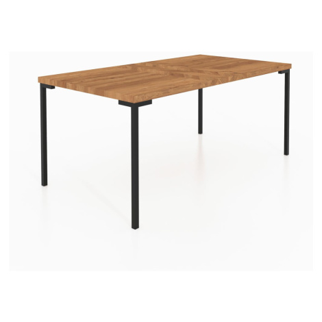 Jedálenský stôl z dubového dreva 90x160 cm Abies - The Beds