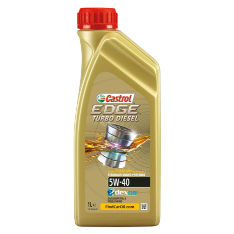 CASTROL Motorový olej EDGE Turbo Diesel 5W-40 1535B5, 1L