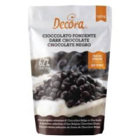 Belgická tmavá čokoláda 62% 250 g - Decora