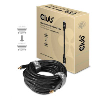 Kábel HDMI Club3D 2.0 aktívny, vysokorýchlostný 4K UHD, Redmere (M/M), 10 m