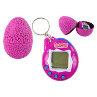 mamido  Tamagotchi v vajci - Elektronická hra s roztomilým zvieratkom v ružovej farbe