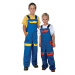 Detské nohavice s trakmi ARDON®COOL TREND modro-červené | H8702/104