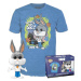 Funko POP! & Tee Box: WB100- Bugs ako Fred (Flocked) L