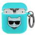 Obal Karl Lagerfeld KLA2UCHFL AirPods cover blue Choupette (KLA2UCHFL)