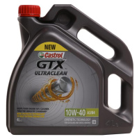 CASTROL Motorový olej GTX Ultraclean 10W-40 A3/B4 15A4D3, 4L