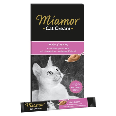 MIAMOR Malt krém pre mačky 6x15 g
