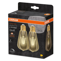 OSRAM Vintage 1906 LED rustikálna E27 6,5W dim 2ks