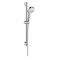 Hansgrohe Croma Select S, sprchová sada Multi so sprchovou tyčou 65 cm, biela/chrómová, HAN-2656