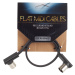 Rockboard Flat MIDI Cable Black 30 cm