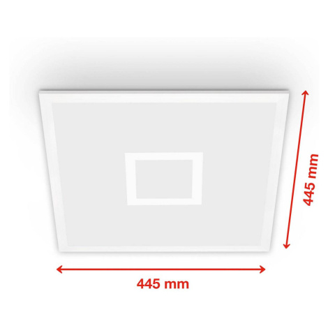 LED panel Centrelight biely Diaľkové ovládanie CCT RGB 45x45cm