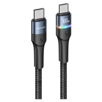 Nabíjací a dátový kábel USB Type-C, USB Type-C, 120 cm, 5000 mA, 100 W, proti nárazom, rýchle na