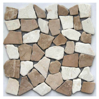 Kamenná mozaika Mosavit Piedra noa mix 30x30 cm mat PIEDRANOAMIX