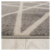 TA Sivý vzorovaný koberec Astoria Rozmer: 80x150 cm