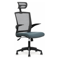 HALMAR Valor kancelárska stolička s podrúčkami čierna / sivá