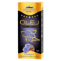 Vitar Veterinae Lněný olej 500ml