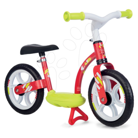 Smoby balančné odrážadlo Balance Bike Comfort Red s kovovou konštrukciou a výškovo nastaviteľným