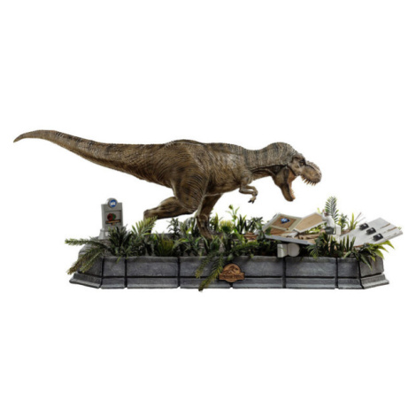 Soška Iron Studios Demi Scale 1/20 Jurassic Park - Rex a Donald Gennaro