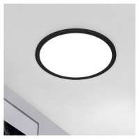 LED panel Piatto CCT diaľkové okrúhly čierny