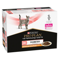 Purina VD Feline - DM Diabetes Manag. Chicken kapsičky pre mačky 10x85g