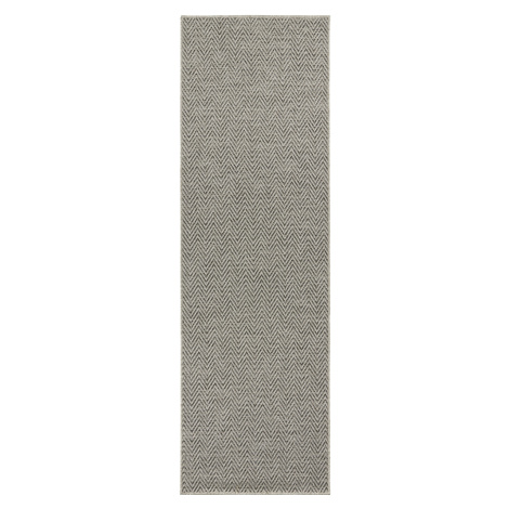 Běhoun Nature 104269 Grey/Anthracite – na ven i na doma - 80x250 cm BT Carpet - Hanse Home kober