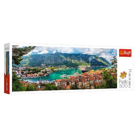 Trefl Panoramatické puzzle 500 - Kotor, Čierna Hora