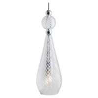 EBB & FLOW Smykke M silver crystal swirl