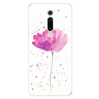 Odolné silikónové puzdro iSaprio - Poppies - Xiaomi Mi 9T Pro