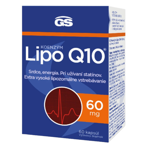 GS Koenzym Lipozomálny Q10 60 mg 60 kapsúl