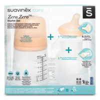 SUAVINEX Zero Zero anti-koliková fľaša A - SADA 180 ml