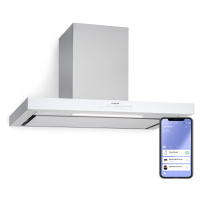 Klarstein Alinea 90 Smart, digestor, 90 cm, nástenný, WiFi, A++, 500 m³/h, dotykový displej