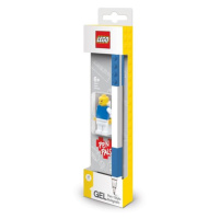 LEGO® Gelové pero s minifigúrkou, modré - 1 ks