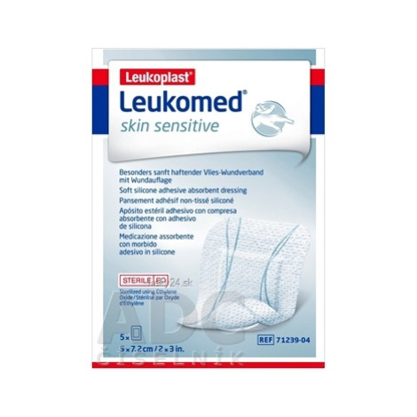 LEUKOPLAST LEUKOMED SKIN SENSITIVE