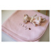 Ružová detská deka z bio bavlny 75x90 cm Organic - Malomi Kids