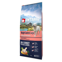 ONTARIO DOG LARGE WEIGHT CONTROL TURKEY AND POTATOES AND HERBS (12KG)