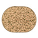 Kusový koberec Color shaggy béžový ovál - 200x300 cm Vopi koberce
