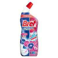 BREF Power Aktív gél WC čistič Floral 700 ml