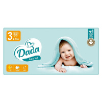 DADA Extra Soft Pleny jednorázové 3 Midi (4-9 kg) 56 ks