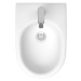 Cersanit Larga Oval, závesný bidet CleanOn, biela, K120-006