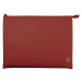 UNIQ LYON SNUG-FIT PROTECTIVE RPET FABRIC LAPTOP SLEEVE (UP TO 14”) - BRICK (BRICK RED)