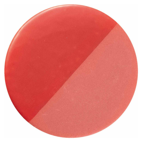 PI stropné svietidlo, lesklé/matné, Ø 40 cm, červené Ferro Luce