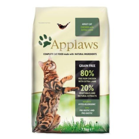 Krmivo Applaws Dry Cat Chicken with Lamb 7,5kg