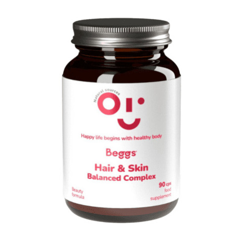 BEGGS Hair & skin balanced complex 90 kapsúl