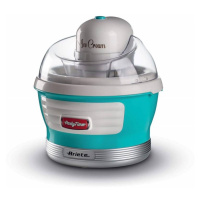 Ariete Party Time Ice Cream Maker 643/01, modrý