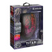 Defender Myš Titan GM-650L, 6400DPI, optická, 6tl., drátová USB, černá, herní, podsvícená